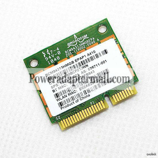 HP Broadcom BCM4313 BCM94313HMGB Wifi Wlan Wireless Bluetooth 4. - Click Image to Close